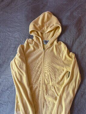 Juicy Couture Yellow Zip Up, XL